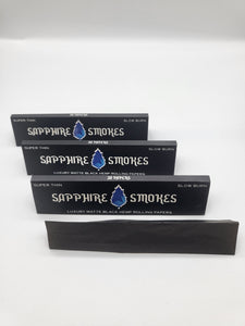 Sapphire Matt Black king Size papers x3 packs