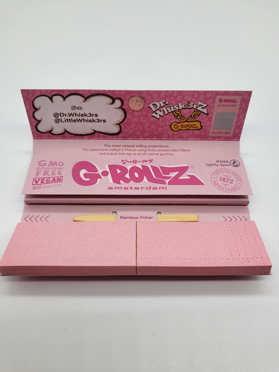 Dr Whisk3rz Pink king size x2 pack – Smokey Sam's