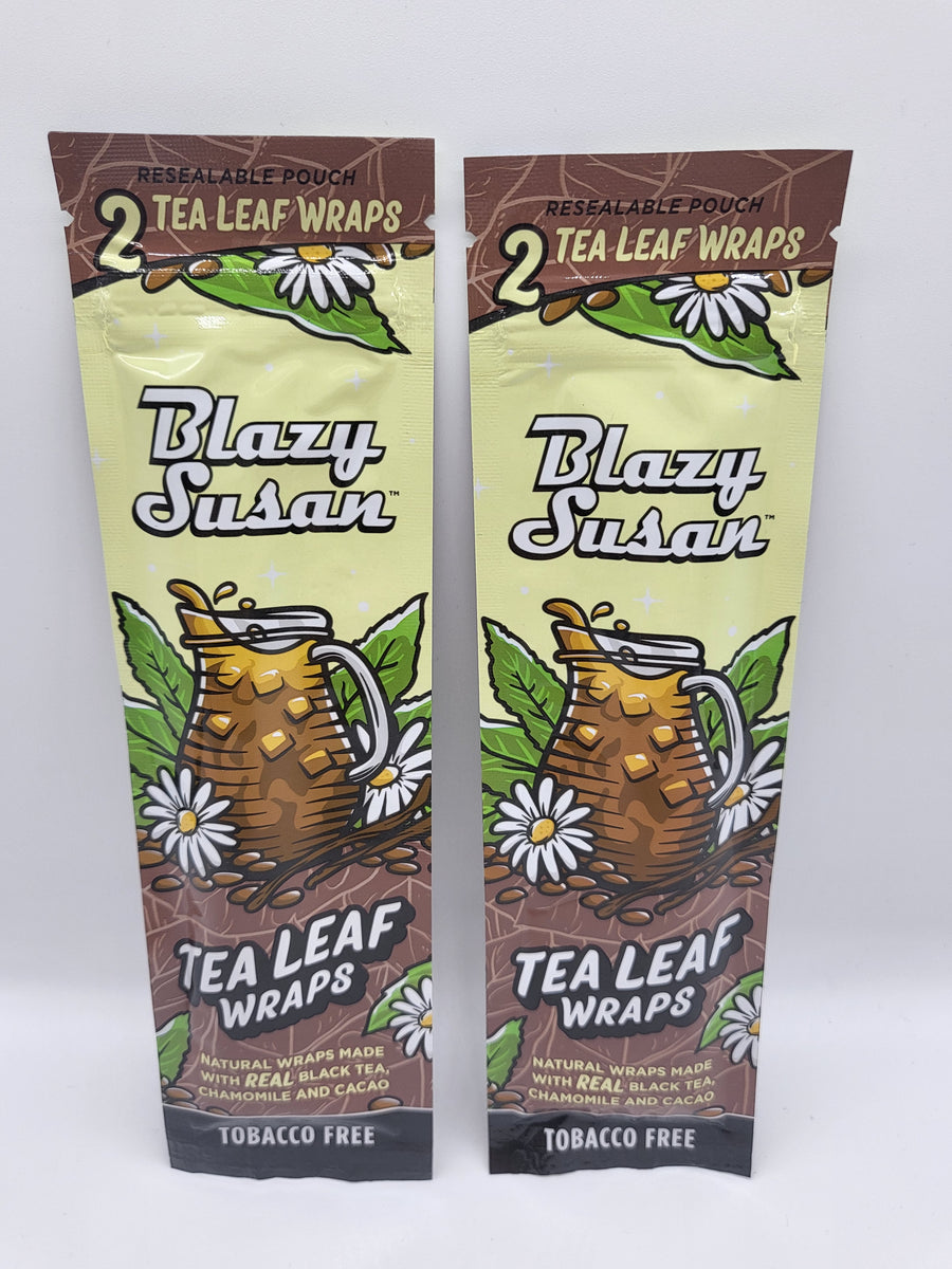 X2 Tea Blazy Susan Tea Leaf Wraps x2 packs – Smokey Sam's