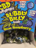 Bubbly Billy Lollypops (Blue Raspberry) x 5 Lollypops