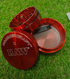 Raw 4 part metal grinder 55mm Hammercraft
