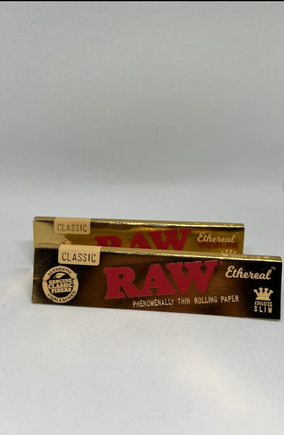 Raw Ethereal king size slim x 2 papers