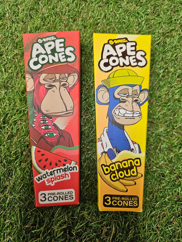 Ape cones watermelon and Banana