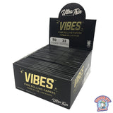 VIBES Ultra Thin King Size Slim Rolling Papers Pack of 2
