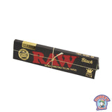 RAW Black King Size Rolling Papers x2